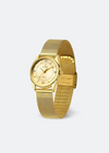 Relógio Feminino WWOOR 8852 Dourado de Aço