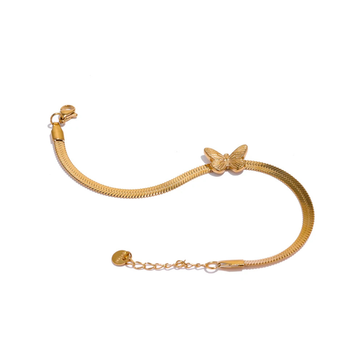 Pulseira Feminina Spencer de Aço Banhado à Ouro 18k